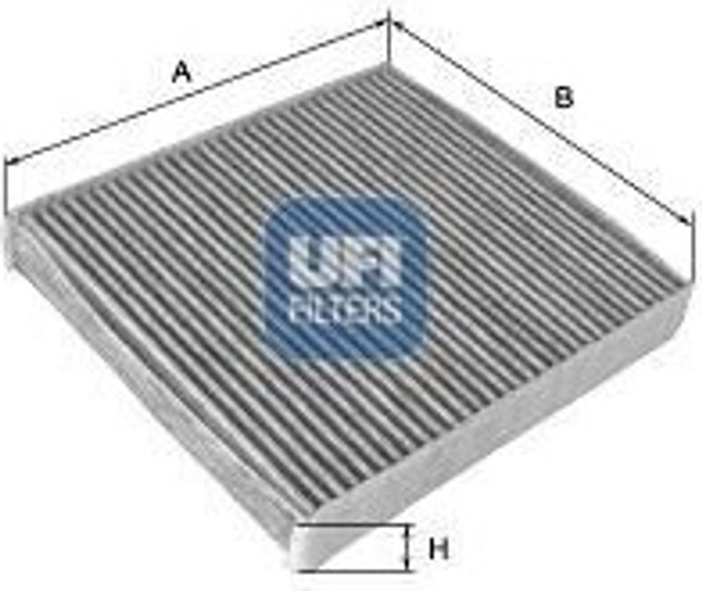 UFI 54.138.00 Innenraumfilter Pollenfilter für SUBARU IMPREZA Stufenheck (GD) Aktivkohle
