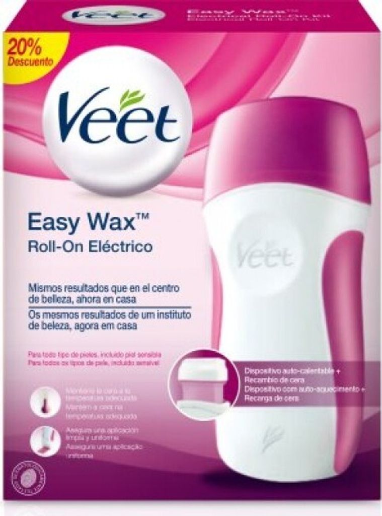Veet EASY WAX Heißwachsgerät, Netzbetrieb Produktbild 
