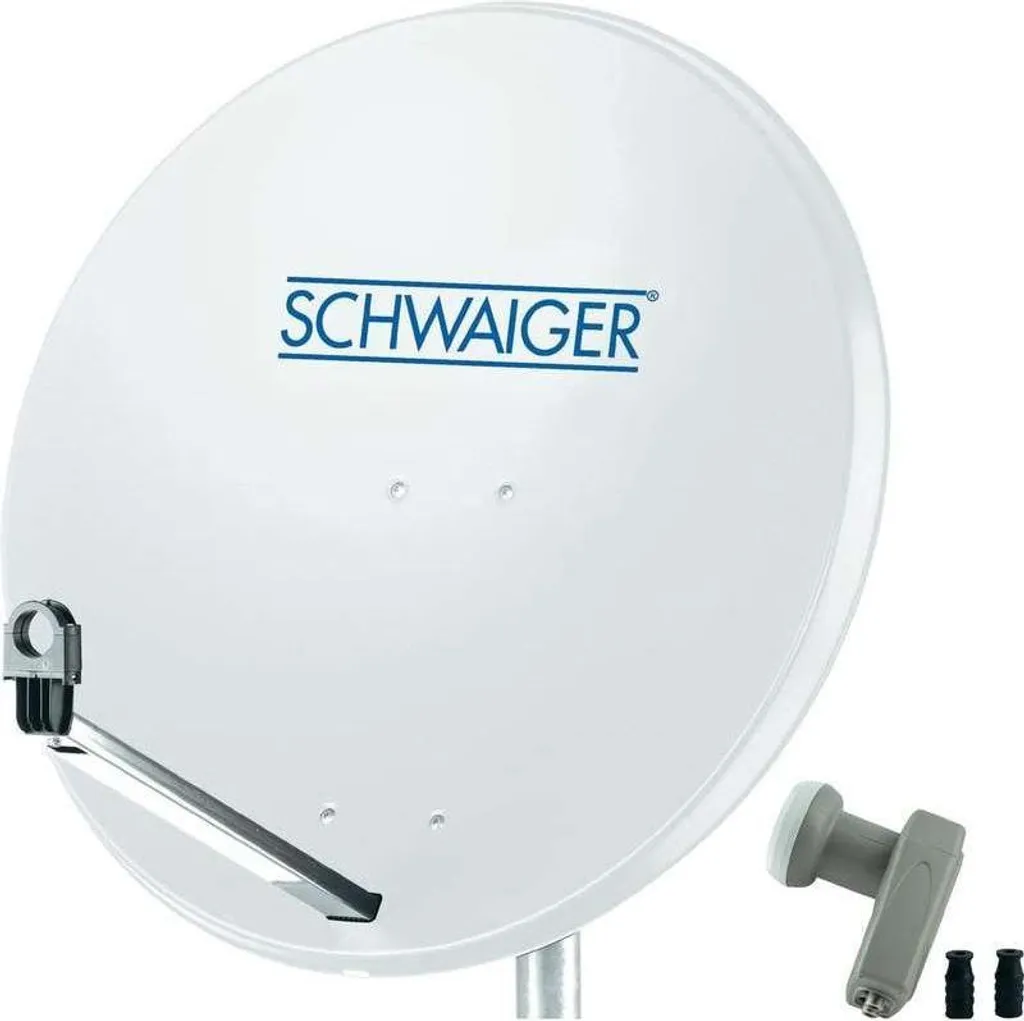 Parabole 80 cm SCHWAIGER pour résoudre les pertes de signal météo