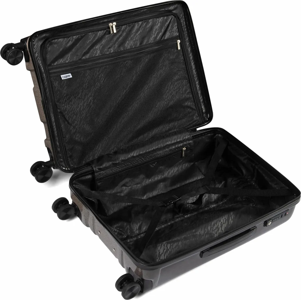Valise EPIC Crate Reflex EVO Trolley Charcoal Black 68cm Anthracite - 6