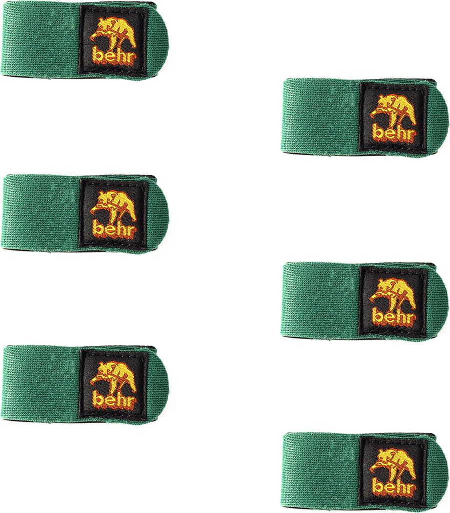 6 Neopren Klettbänder