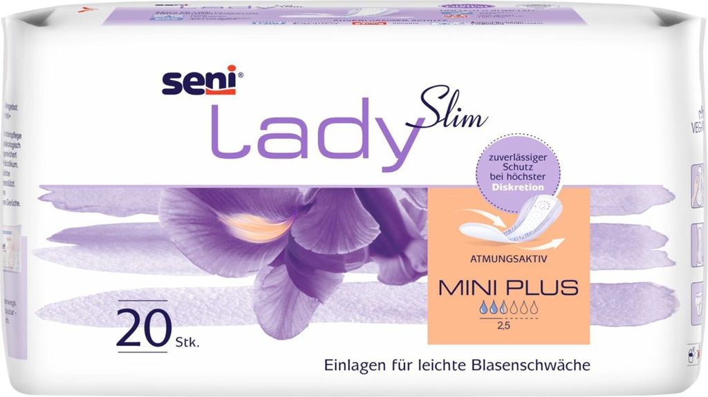 Seni Lady Slim podpaski mini plus 20 szt Zdjęcie produktu 
