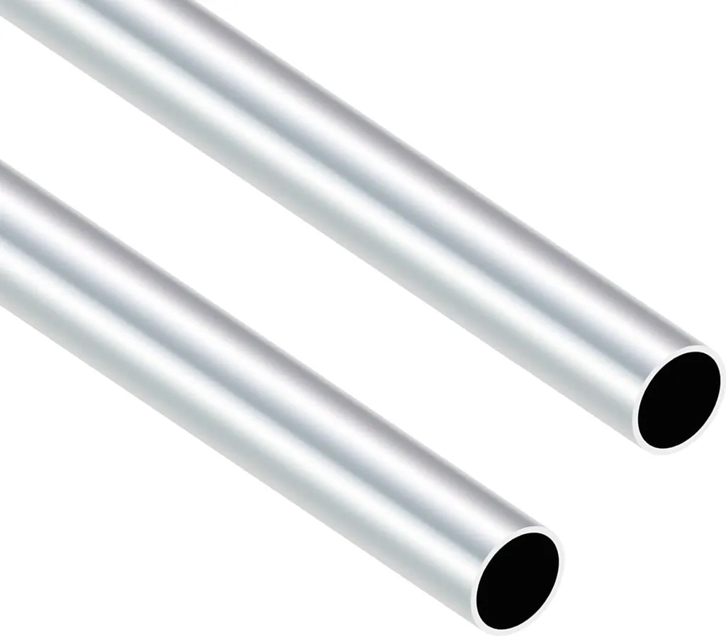Profilé tube en aluminium de 18mm pour bricolage et décoration - 400mm