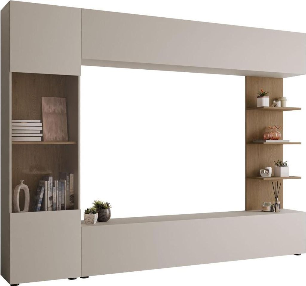 MIRJAN24 Wohnwand Lazando, Stilvoll Wohnzimmer-Set, Produktbild 