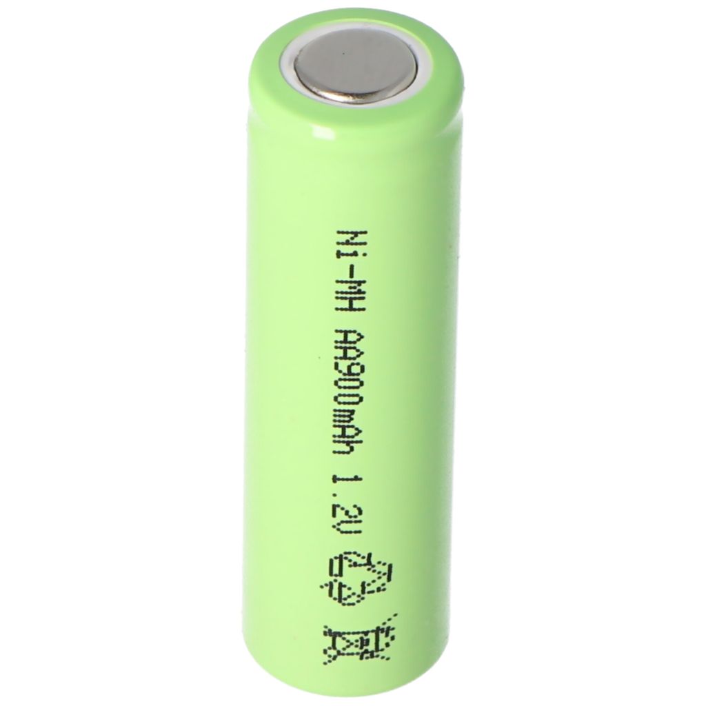 Akumulator NiMH Flat Top Mignon AA 900mAh w wersji Zdjęcie produktu 