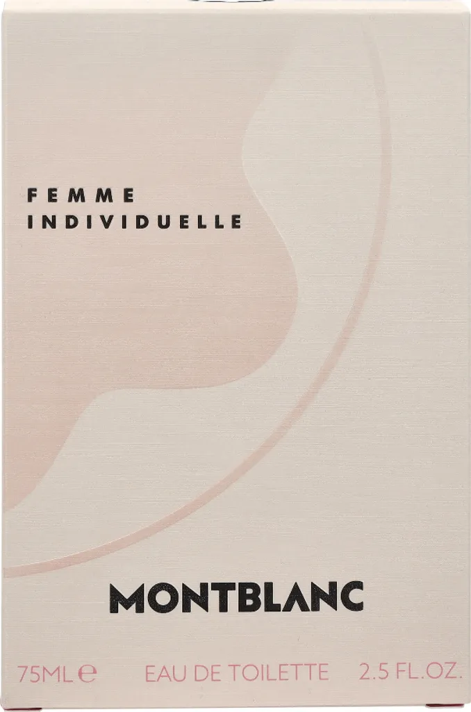 Montblanc Femme Individuelle 75 ml - Parfum Notes de Rose et Vanille Douce