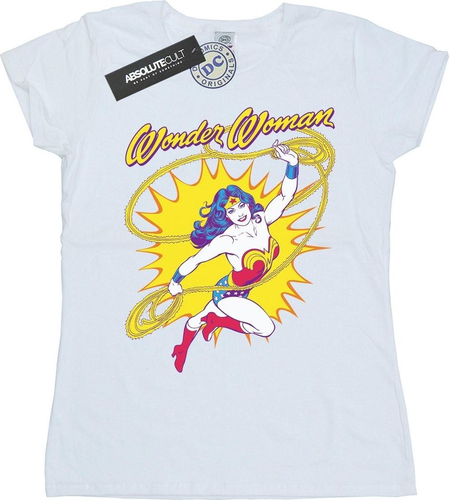 DC Comics - T-Shirt für Damen BI17064 (L) (Weiß)
