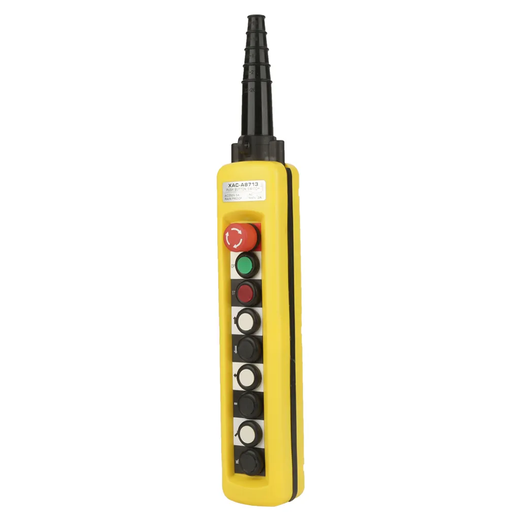 Télécommande pour Grue avec Arrêt d'Urgence Sécurisé et Boîtier en ABS - 3