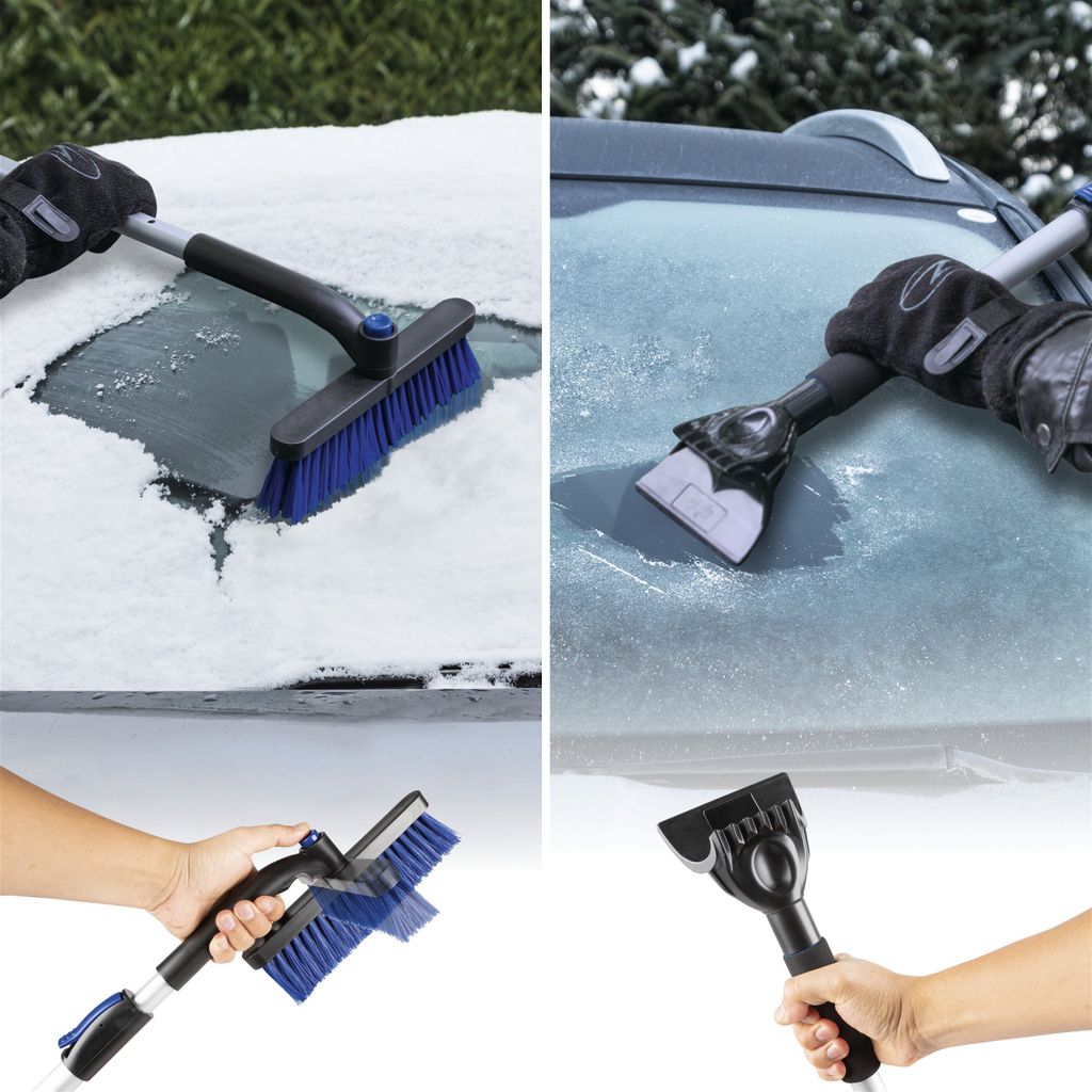 Eiskratzer Auto Mit Besen,5 In 1 Schneebesen Abnehm Produktbild-Vorschau 2