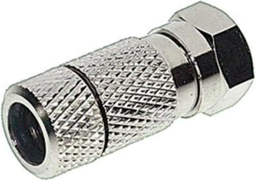Fiche F pour Câble Coaxial 6.7mm avec Joint et Écrou Large shiverpeaks S