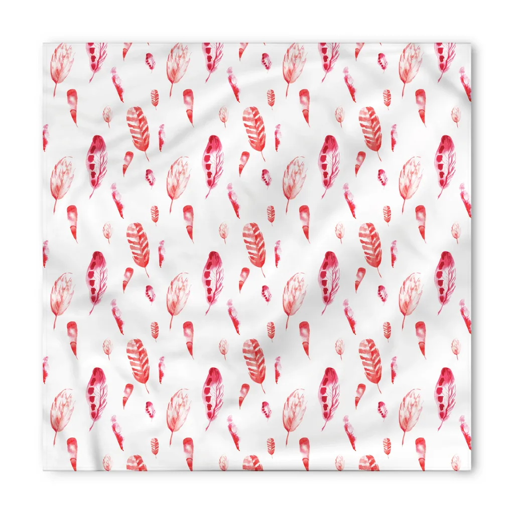 Bandana Animali ABAKUHAUS Boho Style 40x40cm - Rosa e Corallo Chic - 3