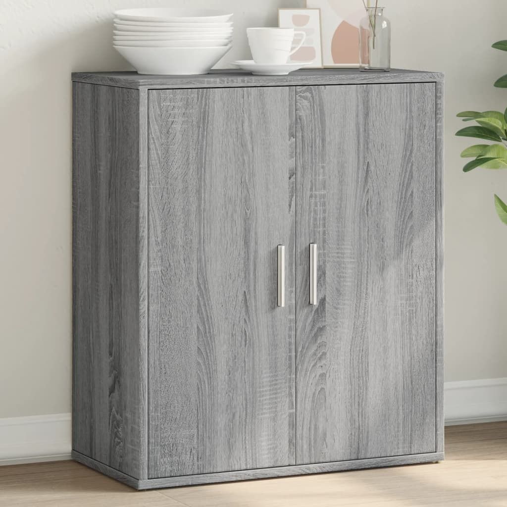 Maison Exclusive - Sideboard Grau Sonoma-Eiche 60x31x70 cm Holzwerkstoff