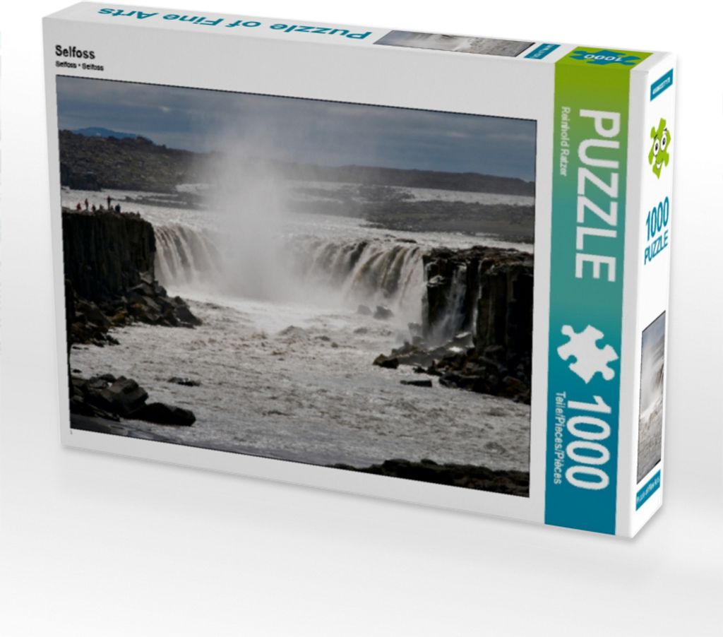 Calvendo Selfoss 1000 Teile Puzzle quer 640x480mm, Ratzer Reinhold; 7305253