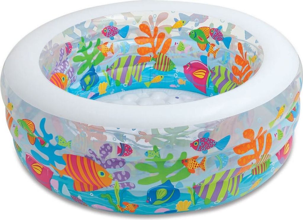 aufblasbares Schwimmbad-Aquarium 58480NP 152 x 56 cm Produktbild