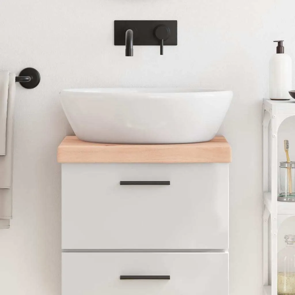 Pratico piano d'appoggio 40x40x(2-6) cm in legno massiccio non trattato - Giardino e fai da te ,mobili di design 6611448 1pacco