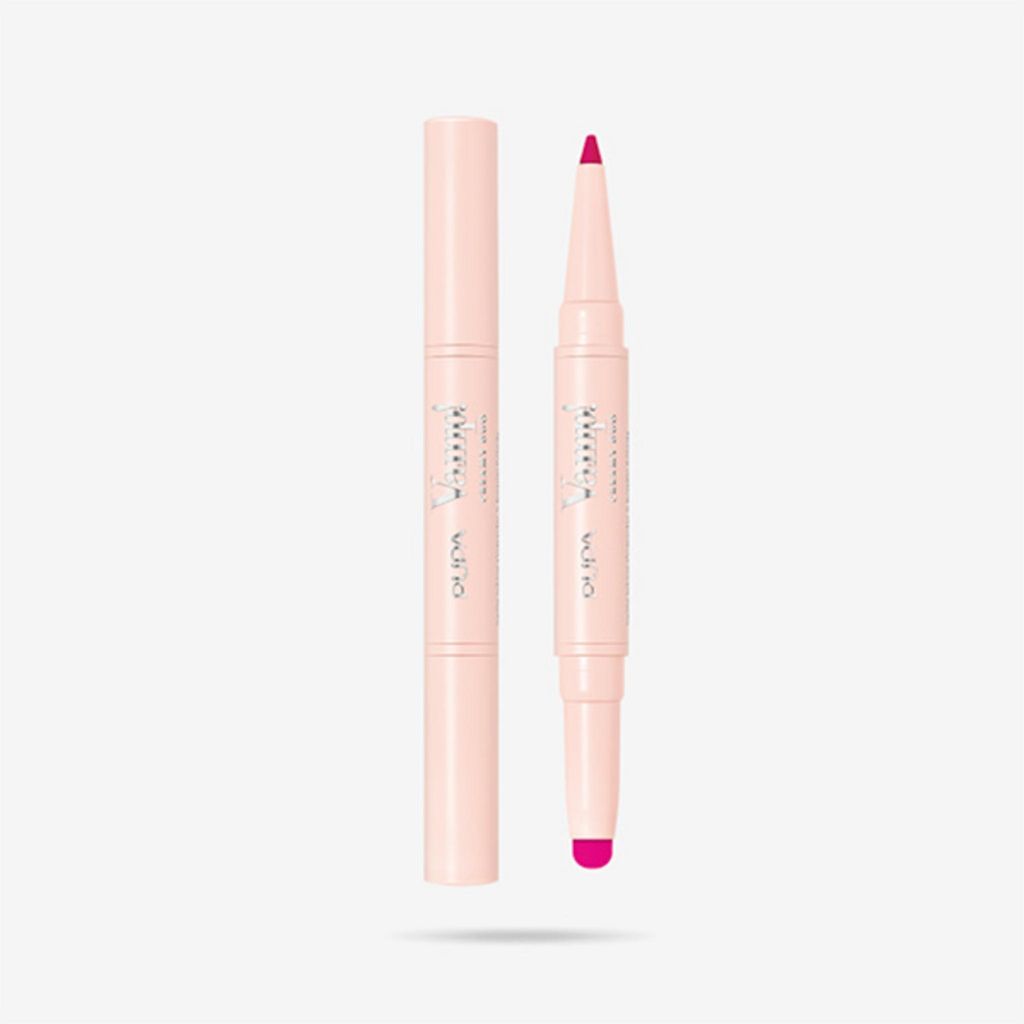 PUPA Milano Vamp! Creamy Duo, 0,8 g, Pink, Flamingo Fuchsia, Frauen, Lip Pencil – Ingredients: DIMETHICONE,TRIMETHYLSILOXYSILICATE,SYNTHETIC..., ...