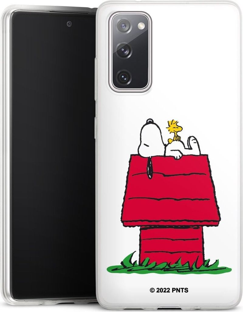 DeinDesign Slim Hülle für Samsung Galaxy S20 FE Silikon Case Ultra Dünn Handyhülle Offizielles Lizenzprodukt Peanuts Snoopy