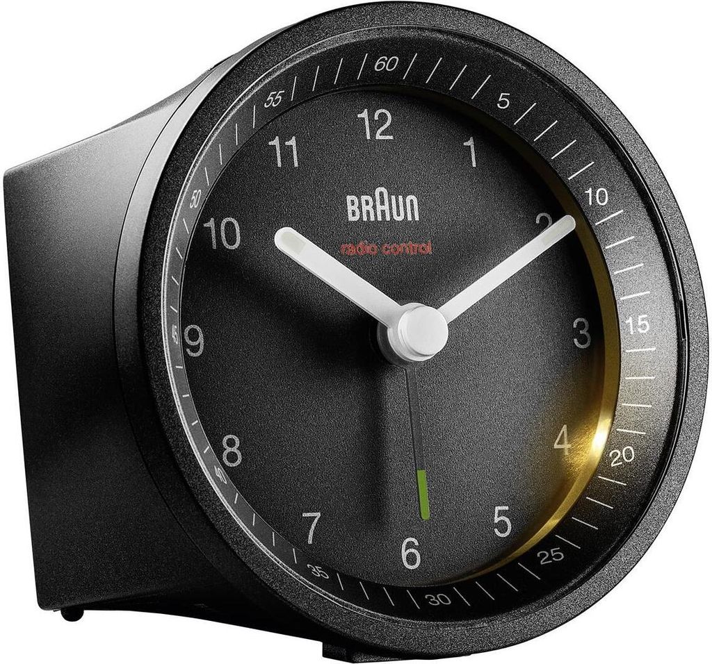 Braun Uhren BC07B-DCF Funkwecker Uhren/Wecker Schwarz