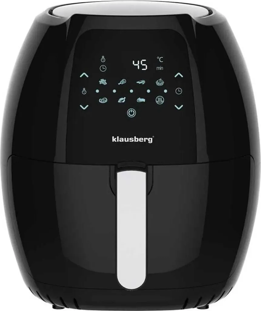 KLAUSBERG Friteuse sans Huile 7,7L : Cuisinez Sain pour toute la Famille