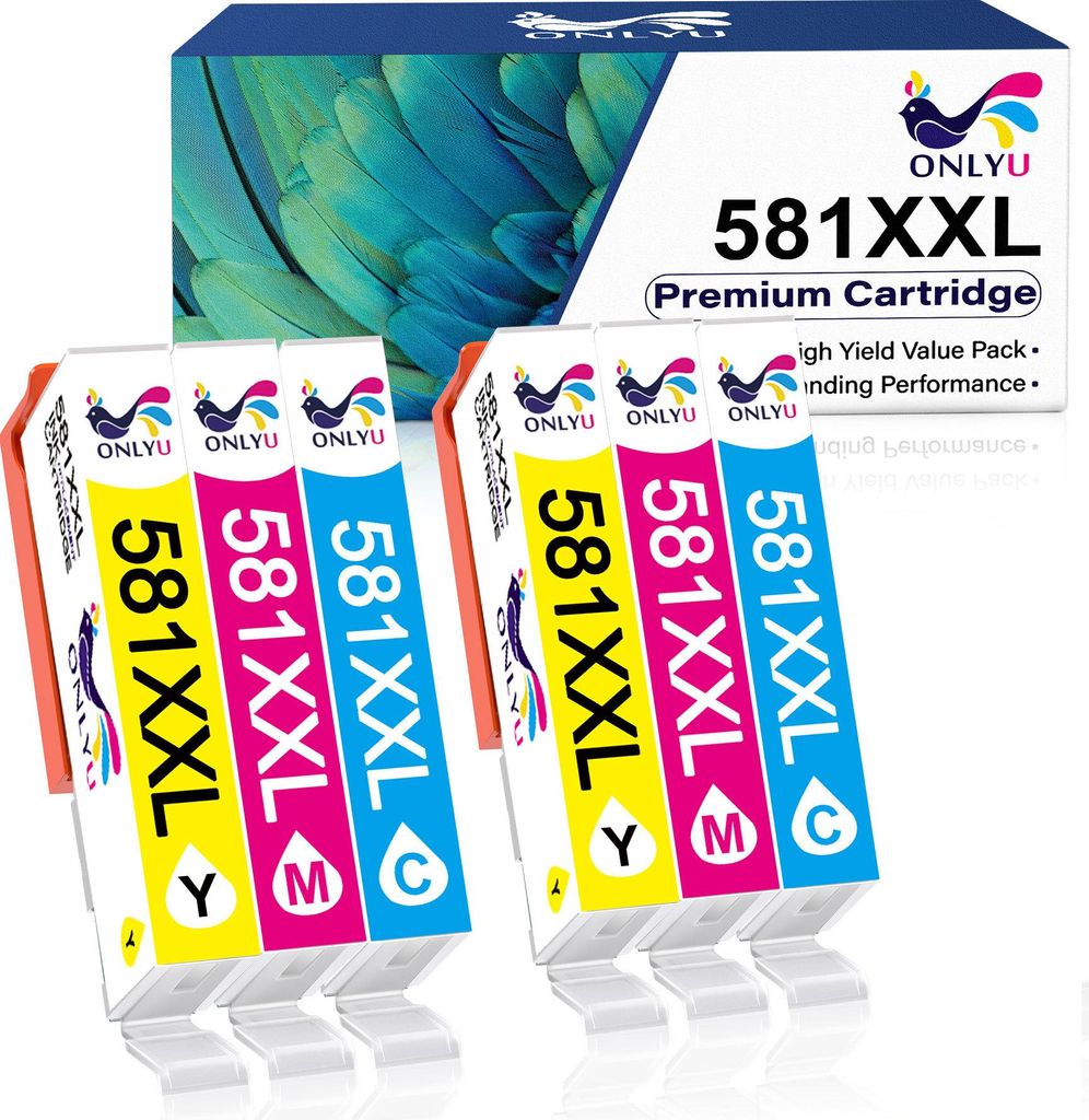 XXL Patronen Kompatibel für CANON CLI-581 XXL PGI-580 Pixma Produktbild 