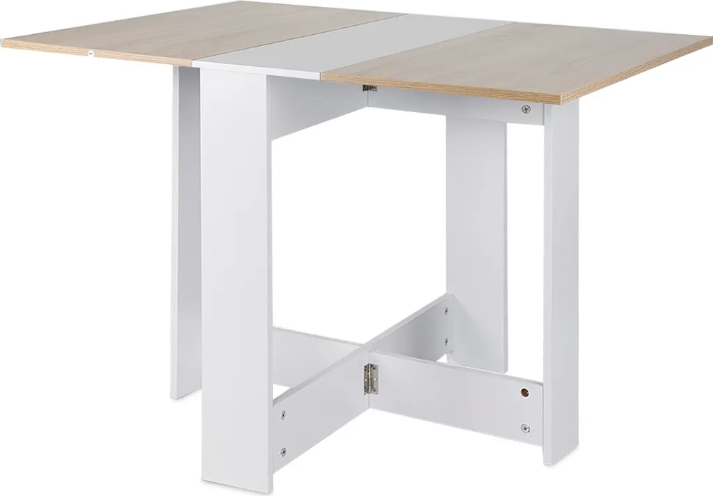 Table pliante compacte pour petits espaces Bureau 102.5x76cm sans montage