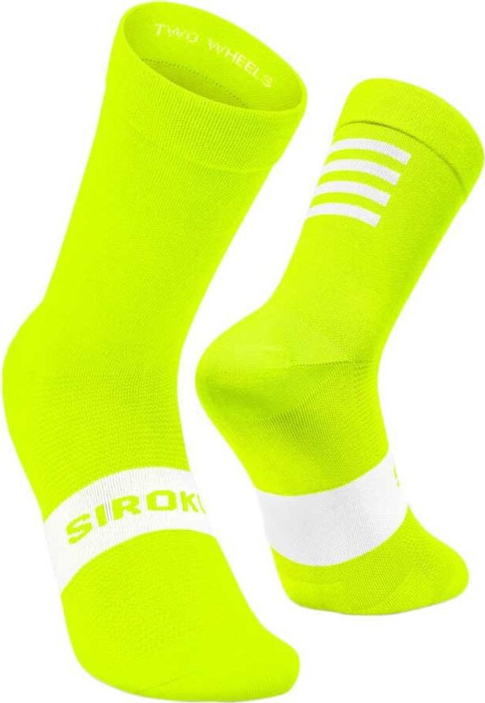Siroko S1 Lange Socken Gelb EU 43-46 Mann Gelb EU 43-46