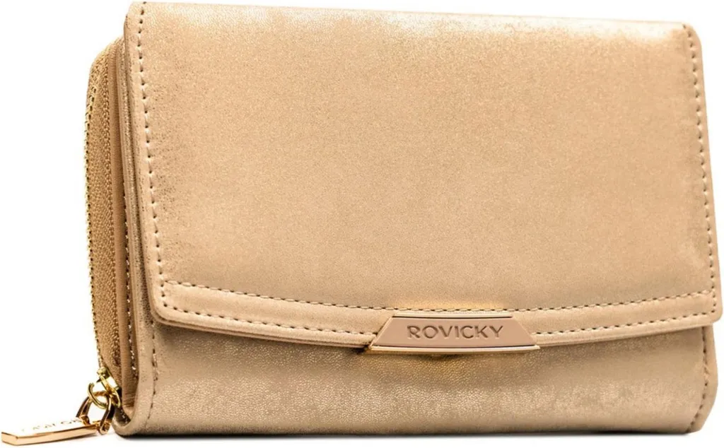 Portefeuille Rovicky 307870 cuir souple multi-rangements format italien