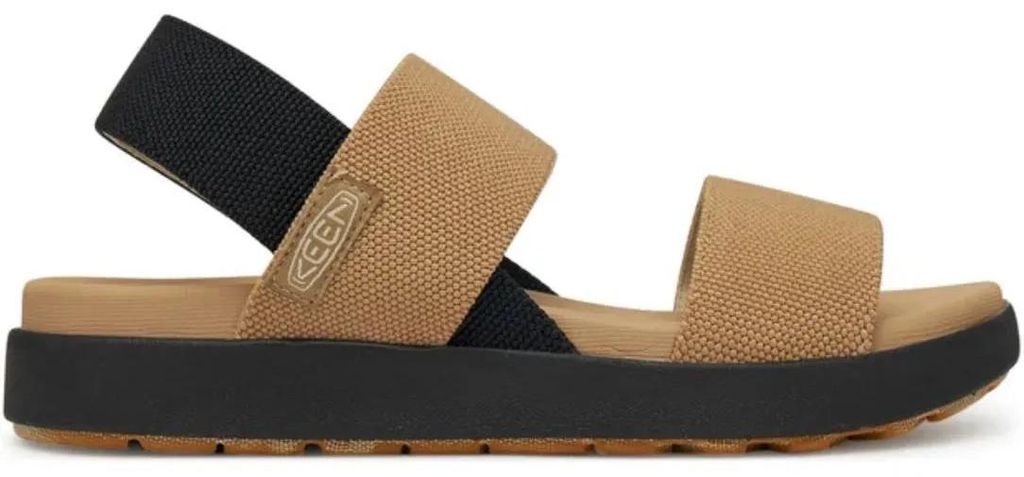 Keen Wmns Elle Backstrap Cornstalk/black Damenschuhe