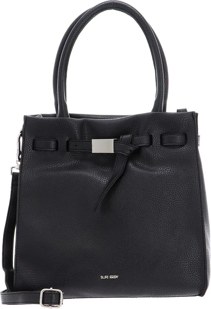 SURI FREY Sindy Cityshopper Noir - Sac à main et bandoulière élégant
