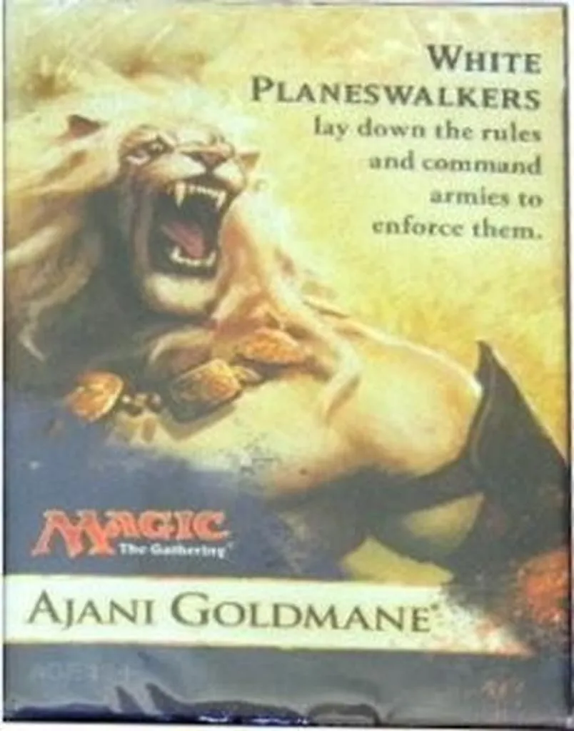 Magic The Gathering Ajani Goldmane Sample Deck M14 Blanc Stratégie