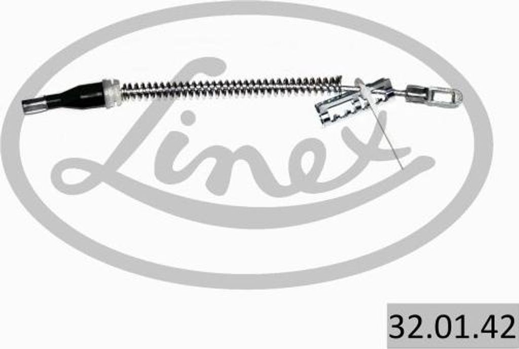LINEX Handbremsseil 32.01.42 Hinten für OPEL VECTRA B (36) 210mm