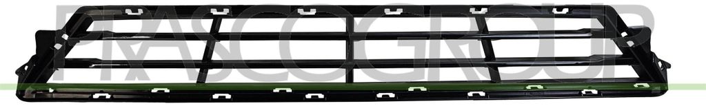 PRASCO Lüftungsgitter Grill Stoßfänger für BMW X3 (G01, F97) Schwarz