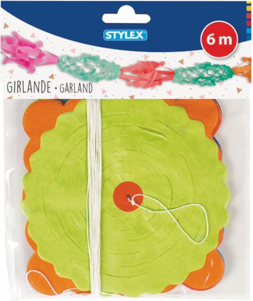Stylex 10808, Girlande, Mehrfarbig, 6 m, Junge/Mädchen, Produktbild 