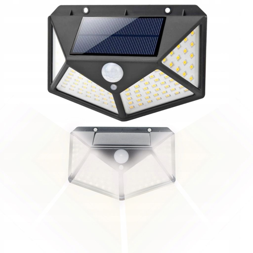 ISO-TRADE Solárna lampa 100LED Obrázok produktu 1