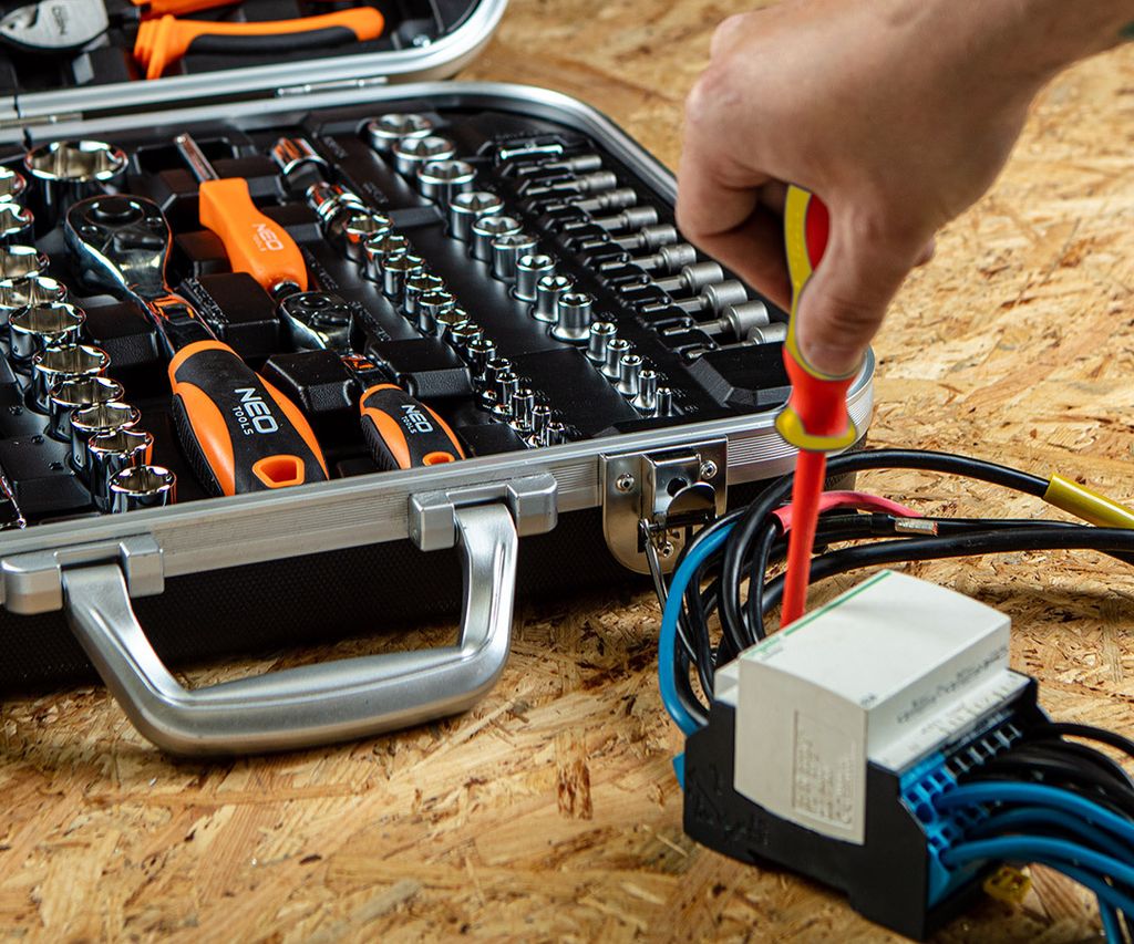 Elektriker Werkzeug SET 108 Tlg VDE  im Werkzeugkoffer Produktbild 15