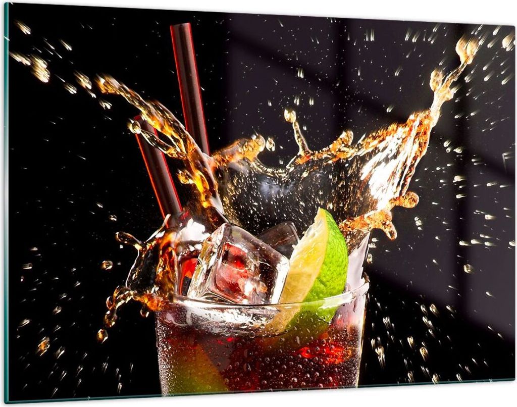 Bilder auf glas - Trinken saft cocktail nachtisch - Produktbild 