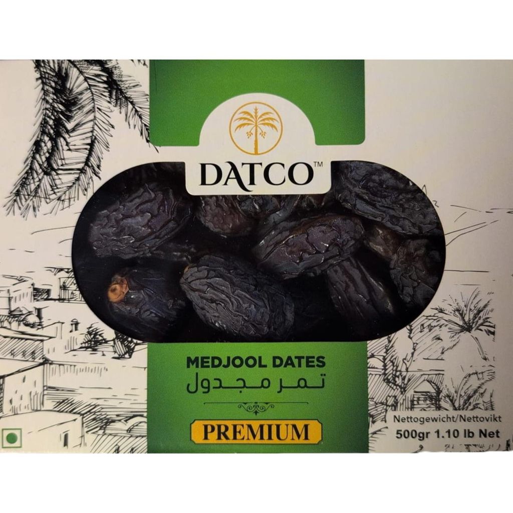 Datco Medjool-Datteln - Premium-Qualität, natürliche Medjool-Datteln 500g