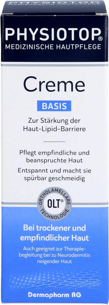Physiotop Crema Base 150ml: Protezione Lipidica per Pelle Sensibile