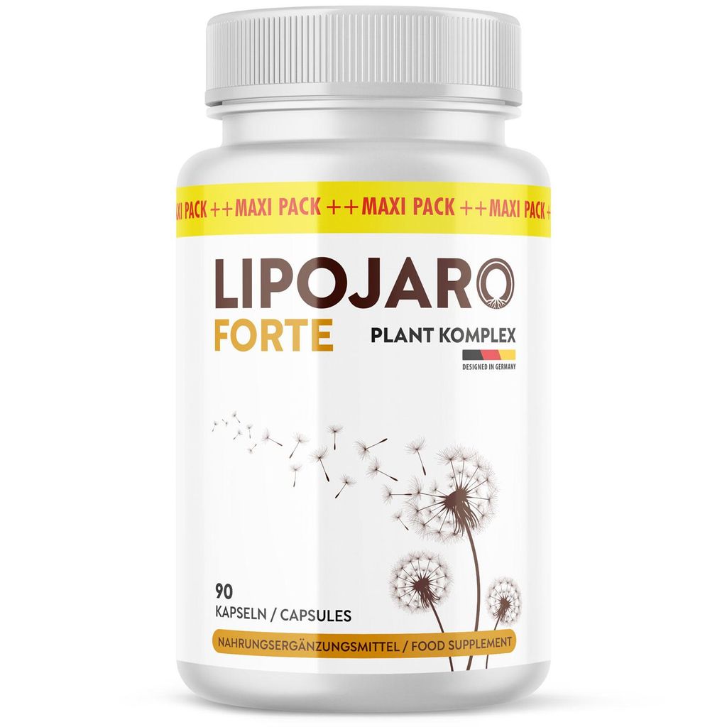 Lipojaro Forte Kapseln | natürlicher Pflanzen Komplex für Produktbild 
