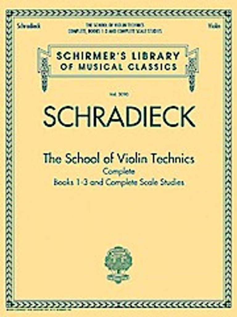 Schradieck – Lingua: Inglese