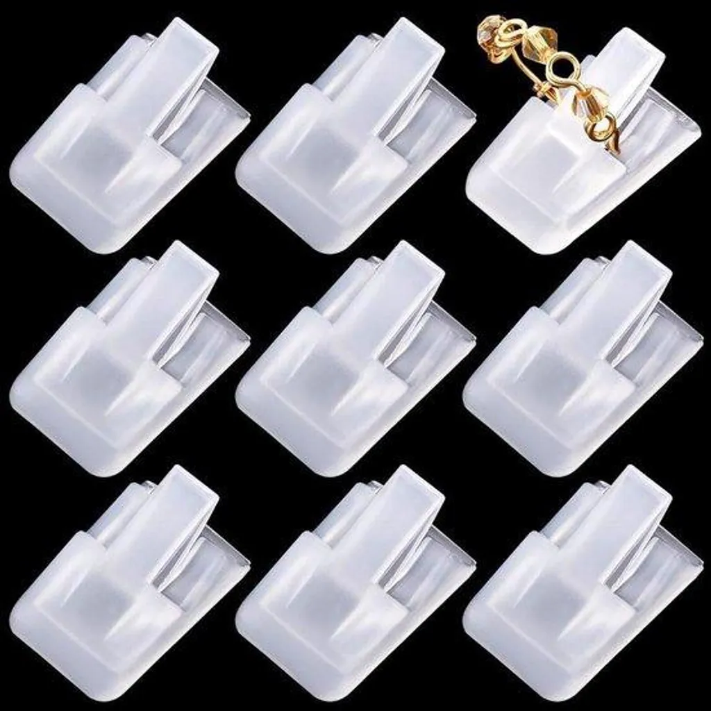 Support bague transparent pour vitrine de bijouterie et exposition luxe