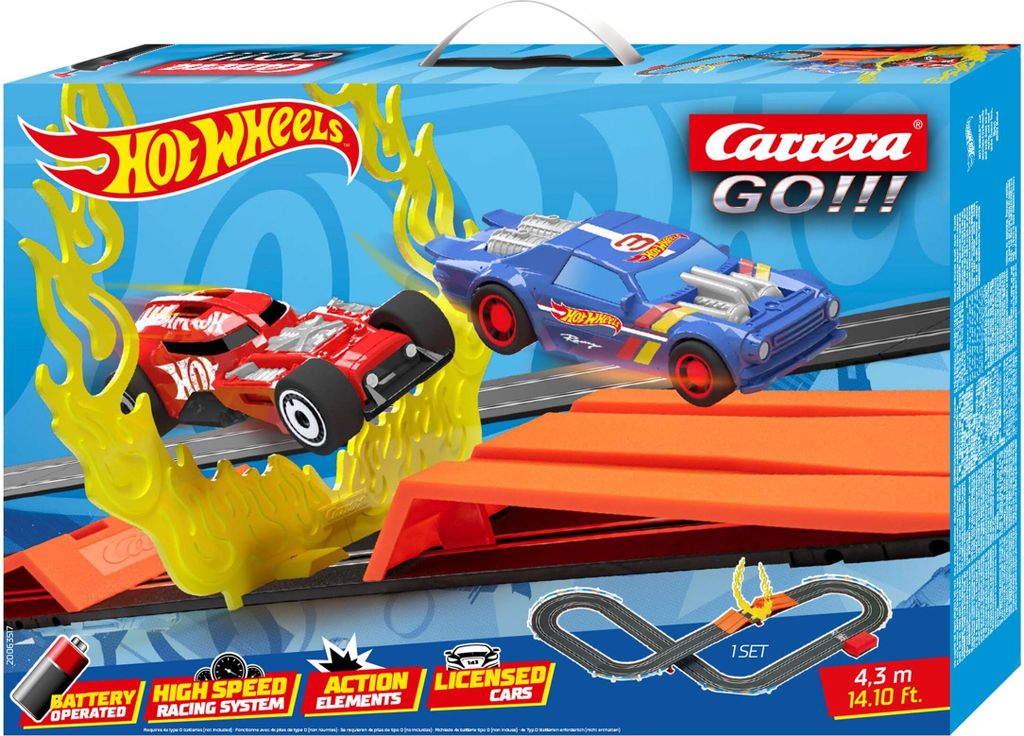 Carrera GO!!! Hot Wheels, Rennauto- & Schienen-Set, 5 Jahr(e), Mehrfarbig