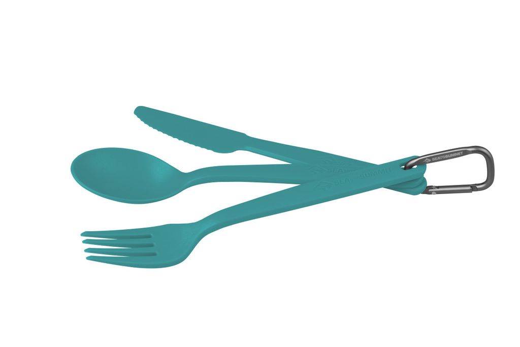 Sea To Summit Camp Cutlery, Schwarz, Grün, 31 g Produktbild 