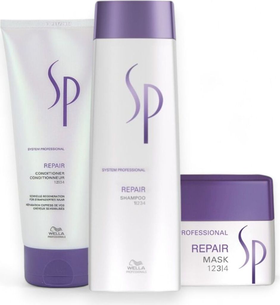 Wella SP System Professional Repair Set - Shampoo 250 ml + Produktbild 1