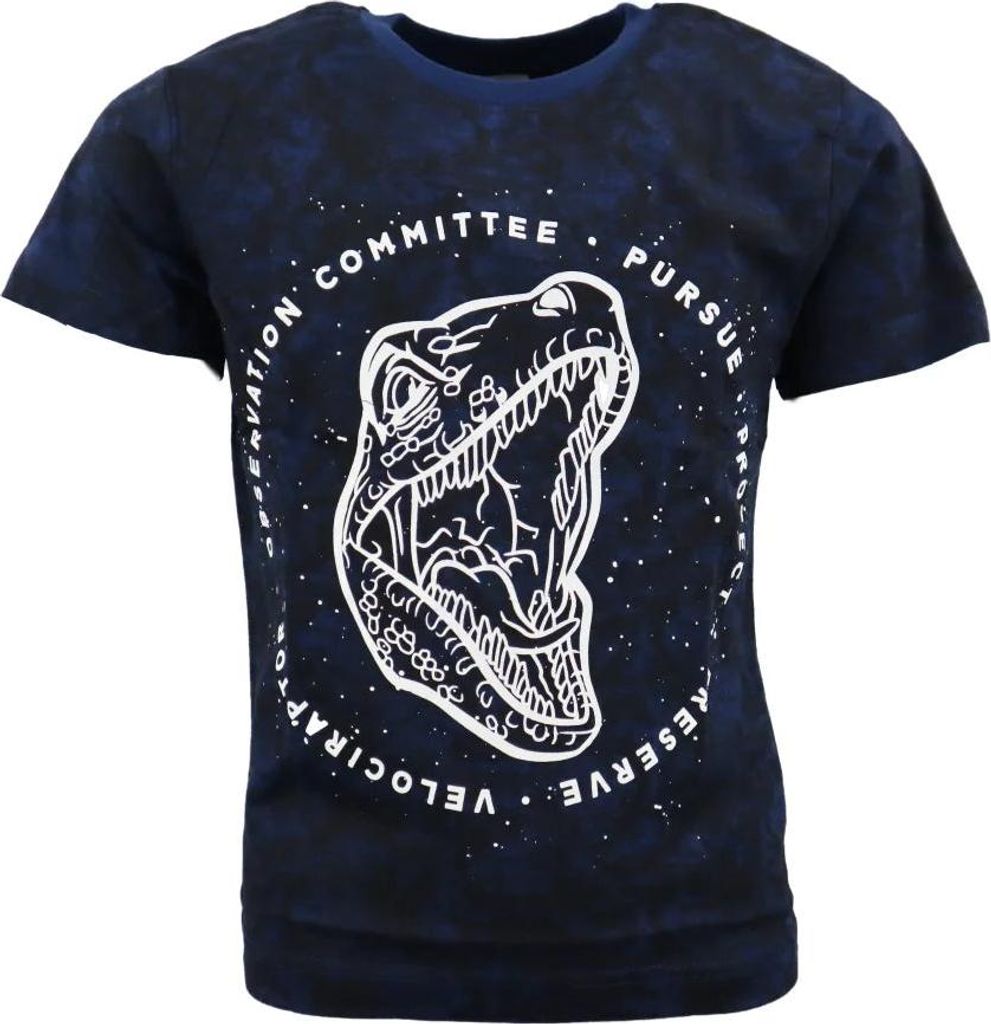Jurassic World Jungen Kinder Jugend T-Shirt – Dunkelblau / Produktbild 