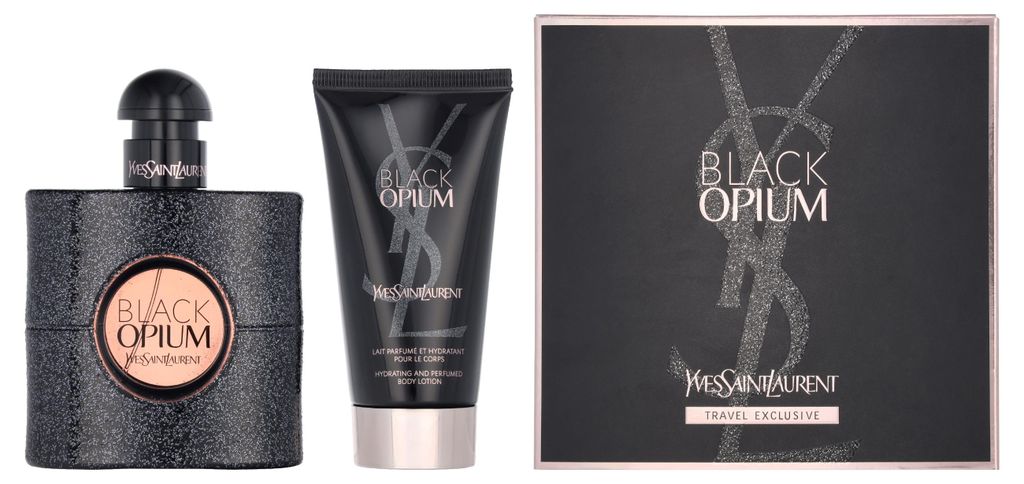 EDP 50 ml/Body Lotion 50 ml/Travel Selection YSL Black Produktbild 