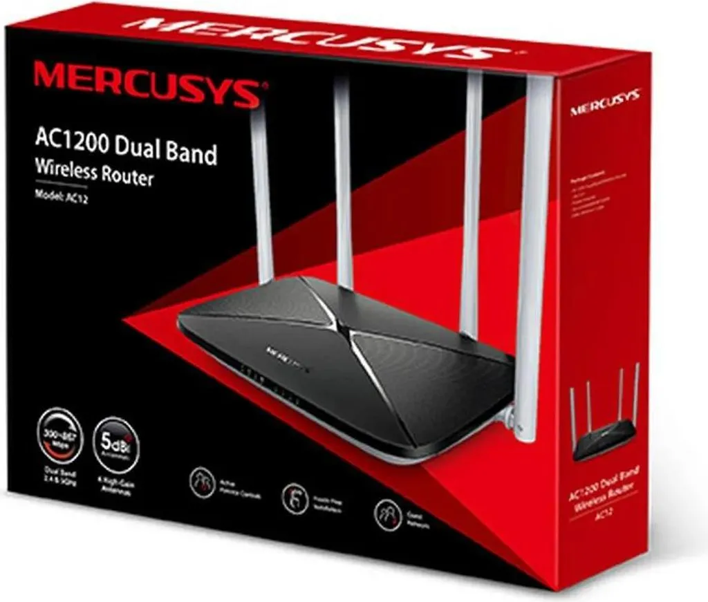 Router Mercusys AC12 Dual Band AC1200 - Il Più Venduto per Casa e Ufficio - 3