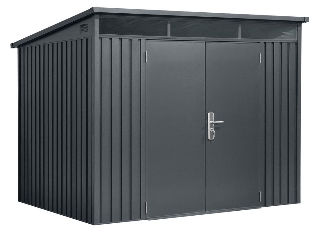 osoltus Premium Metall Gerätehaus Skylight 8 m² 280 x 300 Produktbild 