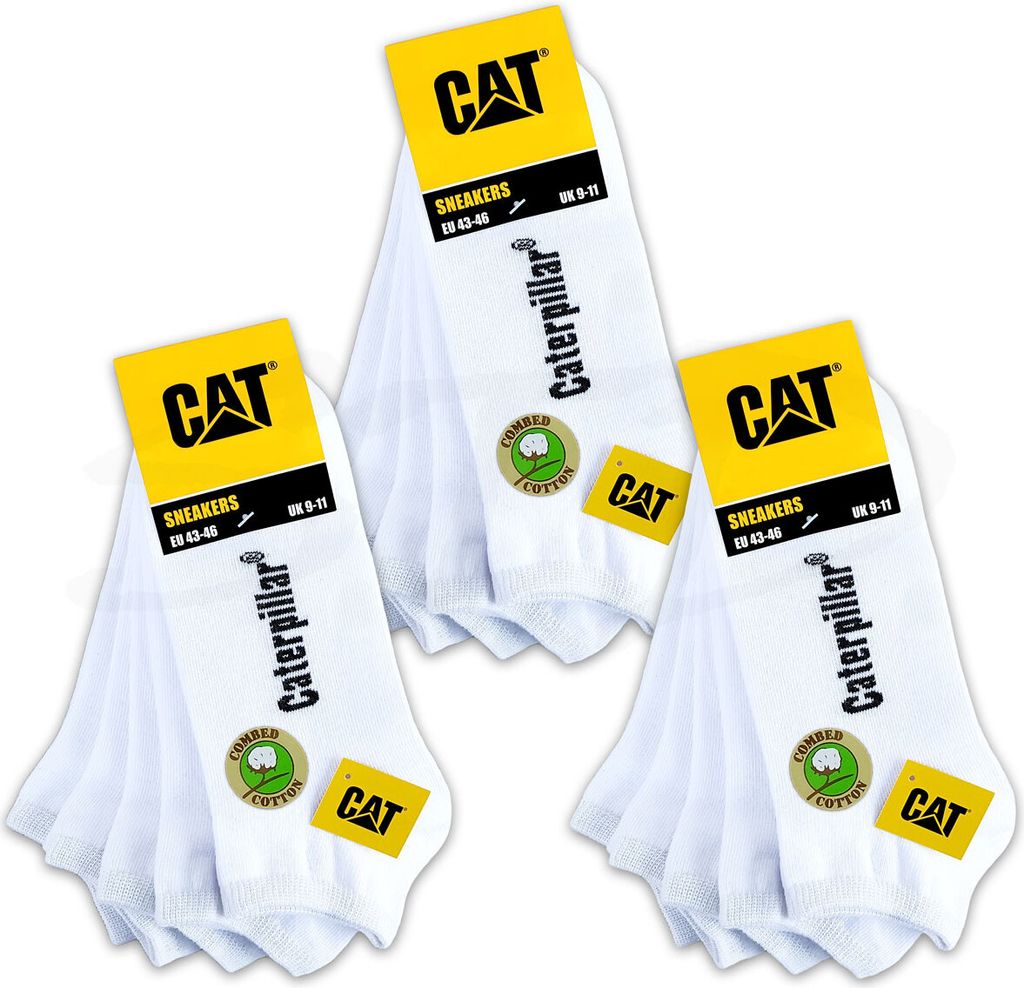 15 Paar CAT® CATERPILLAR SNEAKERS SNEAKER SOCKEN Produktbild 3
