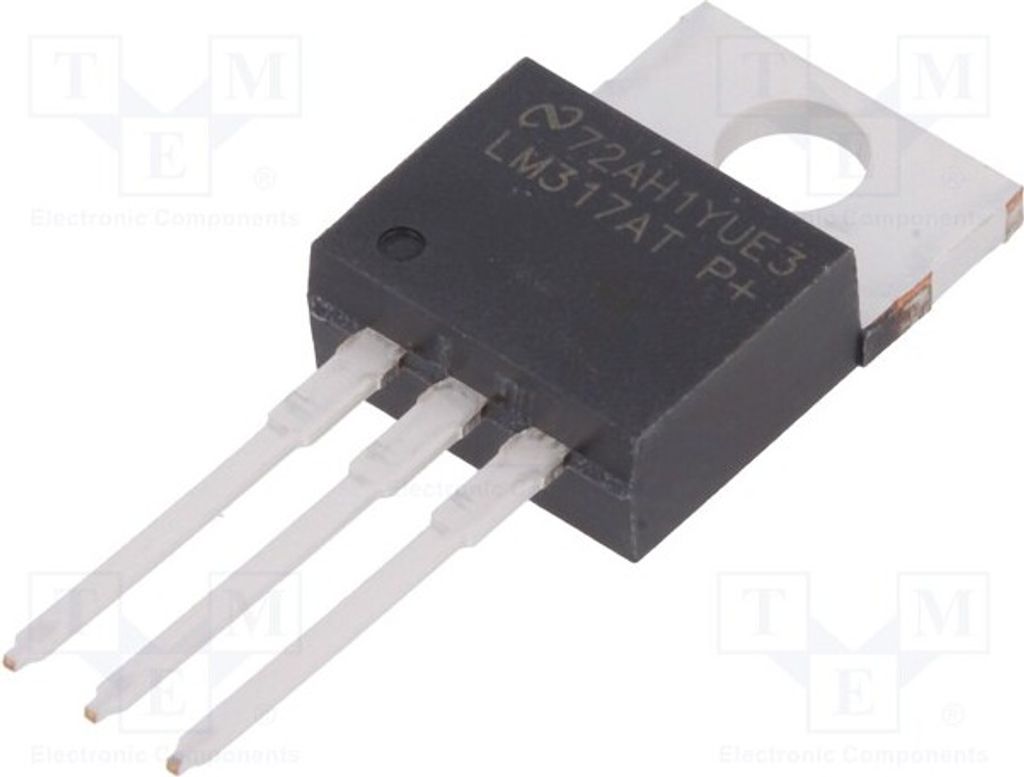 1x IC: Spannungsstabilisator 1,2÷37V Linie,geregelt 1,5A LM317AT/NOPB Geregelte